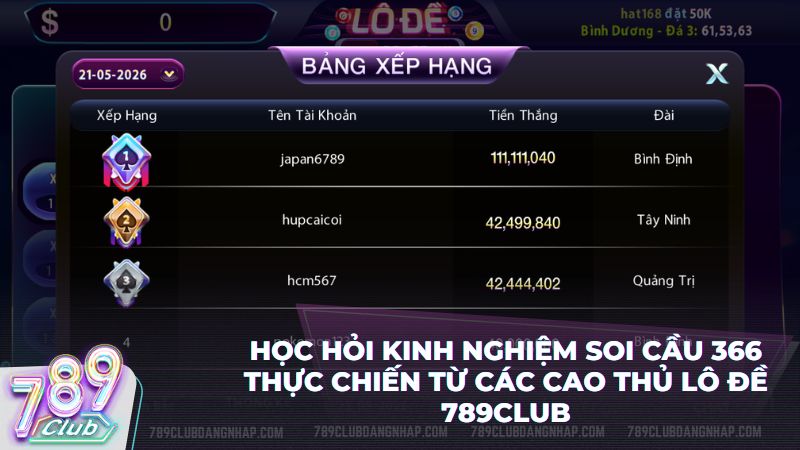 Tiết lộ bí mật chốt số cực chuẩn từ chuyên gia hàng đầu cổng game 789Club