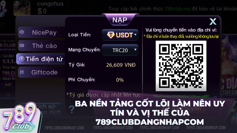 Giao dịch thần tốc và kết quả minh bạch 100% tại hệ thống 789Club