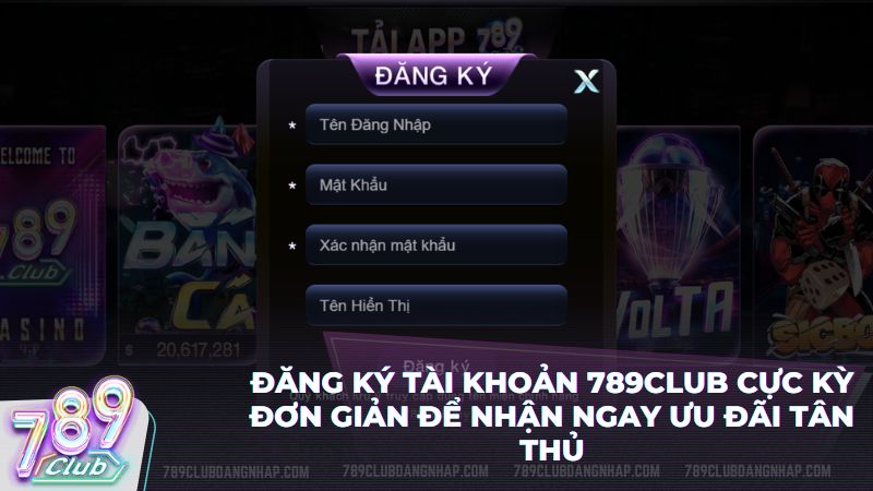 Đăng ký thành viên 789Club và nhận mã Code khởi nghiệp dành riêng cho bạn