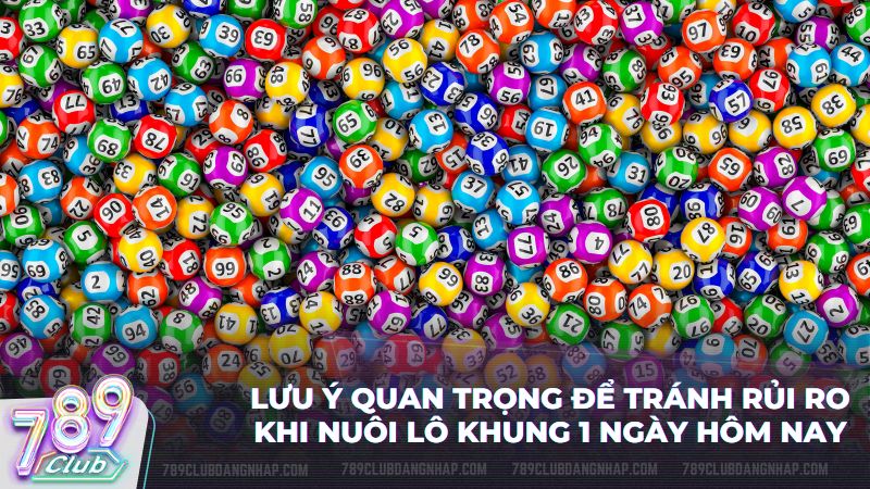 í quyết quản lý vốn và lưu ý khi nuôi lô khung 1 ngày 789Club