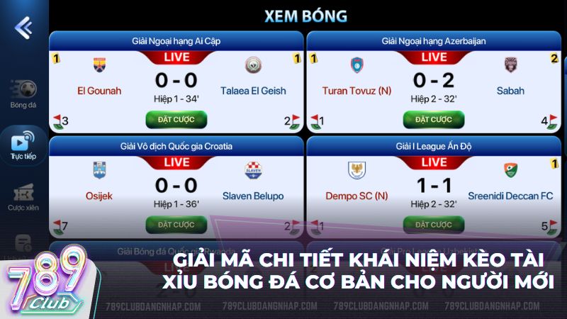 Tìm hiểu ngay kèo tài xỉu bóng đá là gì để bắt đầu hành trình chinh phục