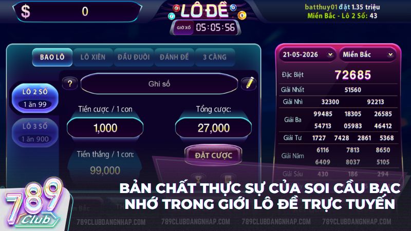 Hiểu rõ nguyên lý vận hành giúp vận dụng soi cầu bạc nhớ thành công.