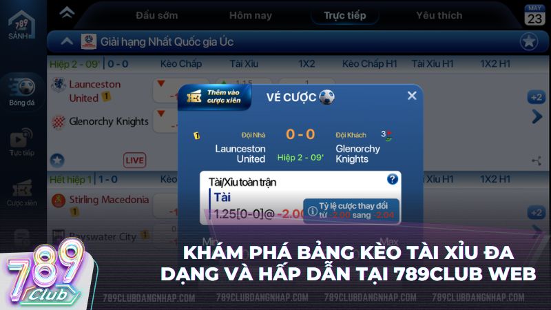 Cách nhận diện trận đấu dễ nổ bàn thắng sớm tại 789Club hiệp 1