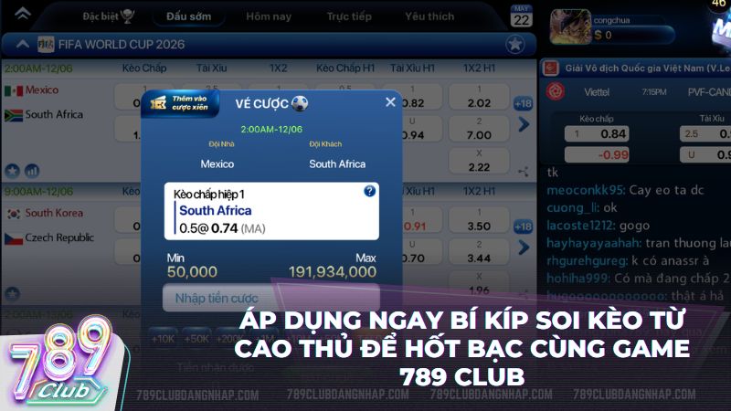 Phân tích kỹ thuật soi kèo bách chiến bách thắng dành cho thành viên của Club 789